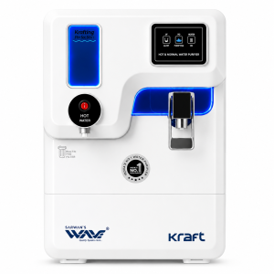 Kraft Hot & Normal Alkaline Water Purifier-WHITE